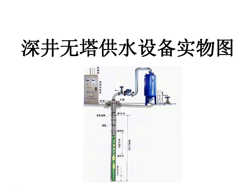 张掖井泵无塔式供水设备